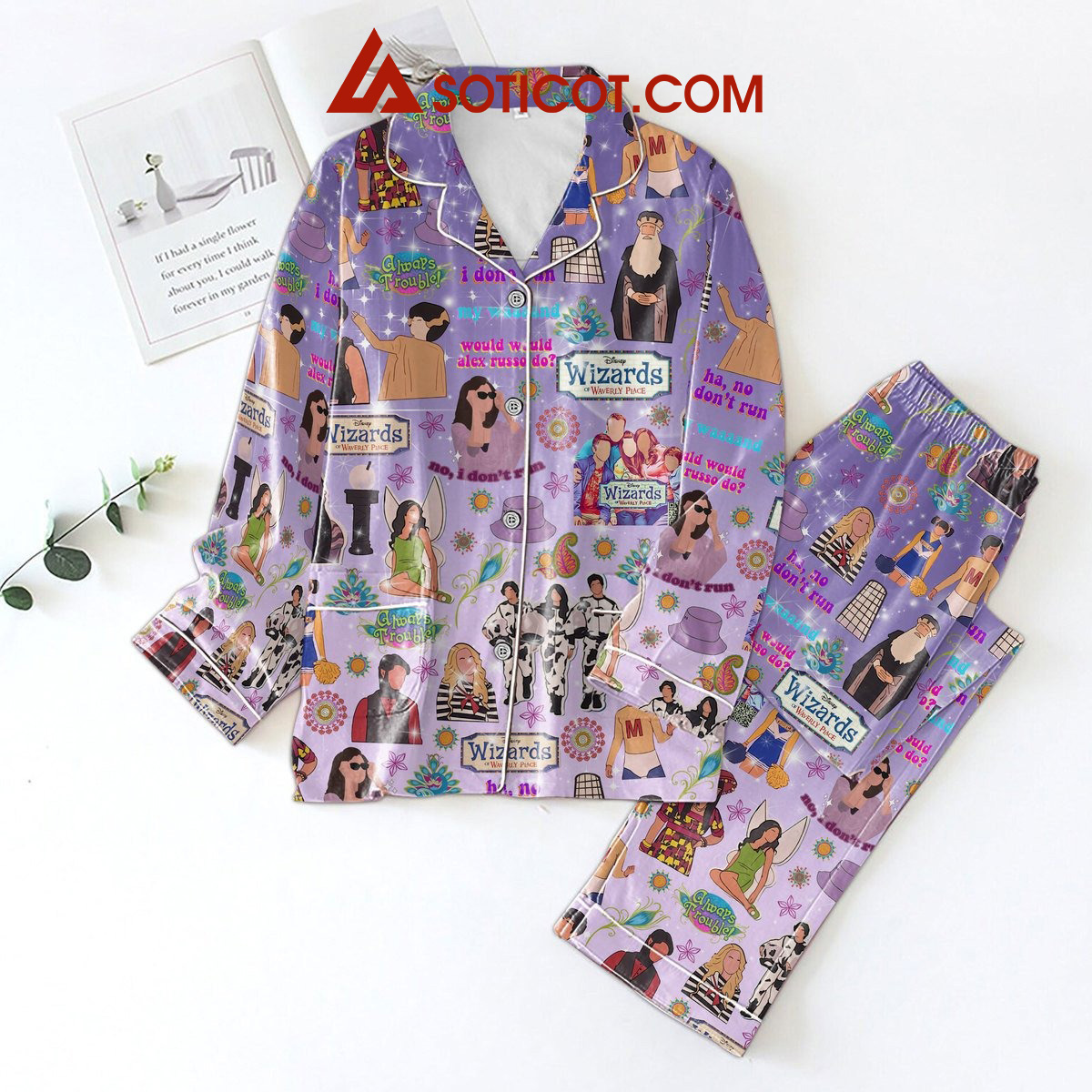 Disney Wizards of Waverly Place Pajamas Set2B1 MFHLA