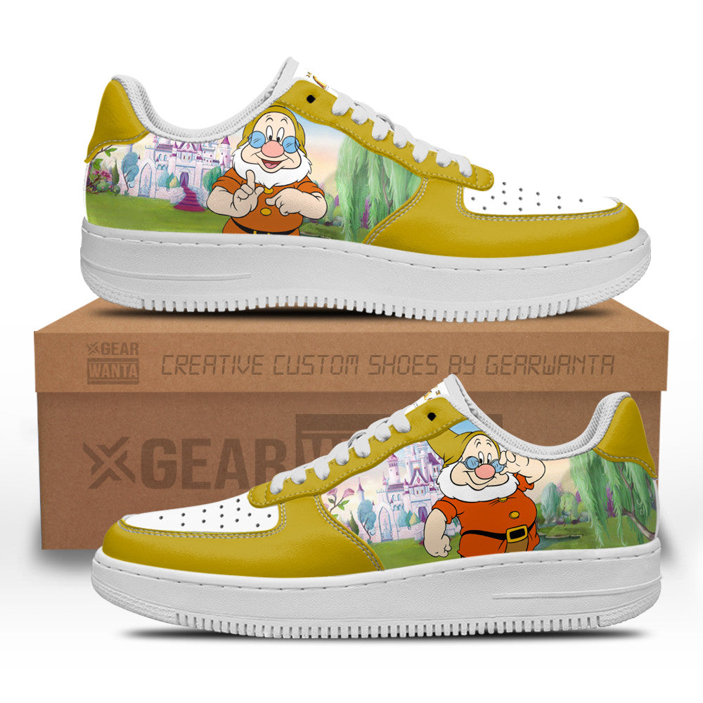 Doc Snow White and 7 Dwarfs Custom Air Sneakers QD12 1 GearWanta