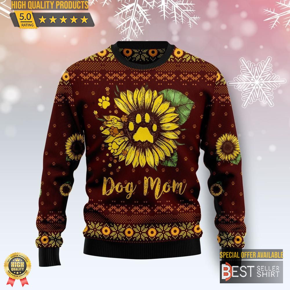 Dog Mom Christmas Ugly Christmas Sweater Christmas Gifts 1