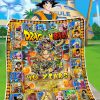 Dragonball 40 Years 1984 2024 Toriyama Akira Memories Fleece Blanket Quilt2B1 e518b