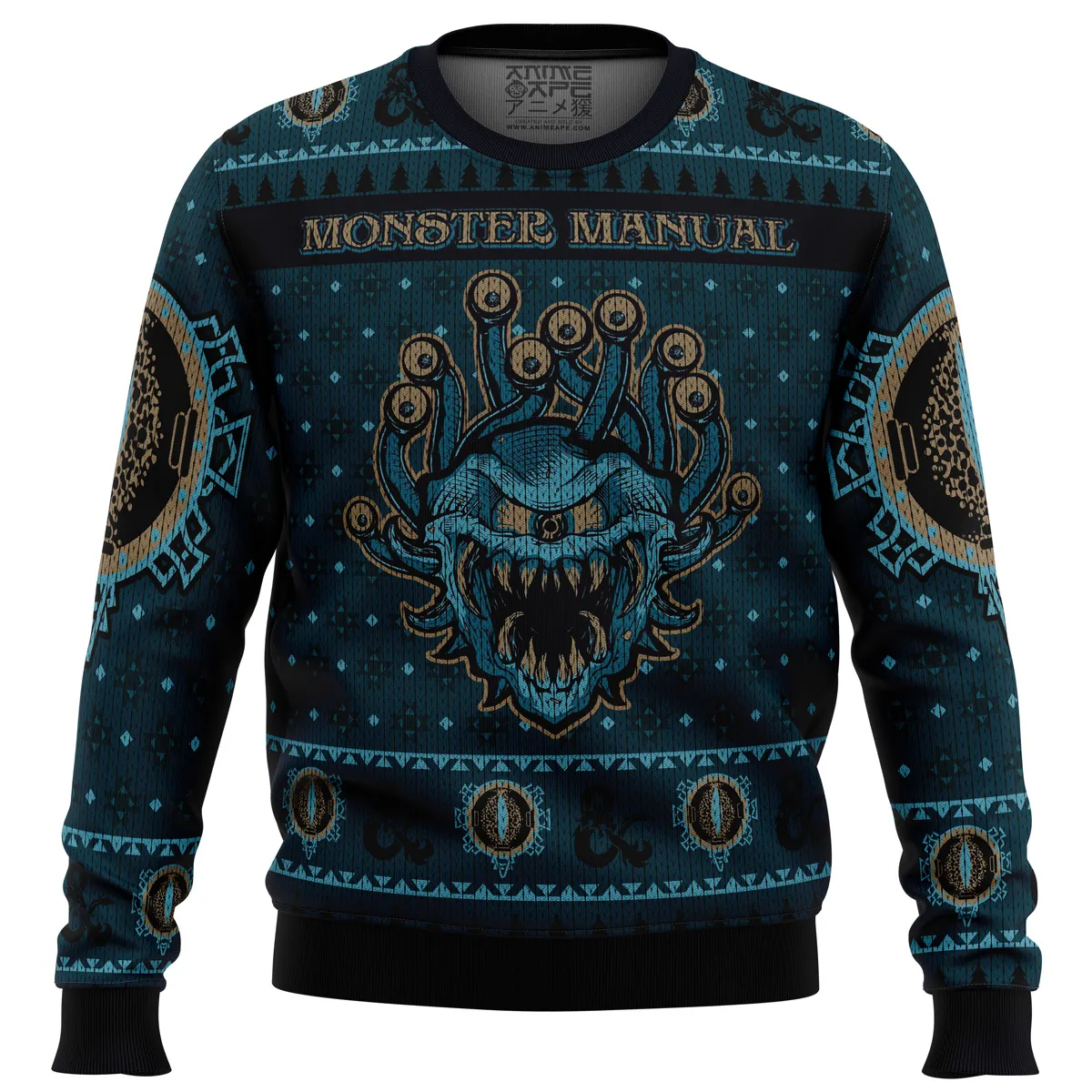 Dungeons and Dragons Monster men sweatshirt FRONT mockup