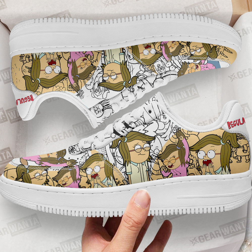 Eileen Regular Show Air Sneakers Custom Cartoon Shoes 1 GearWanta