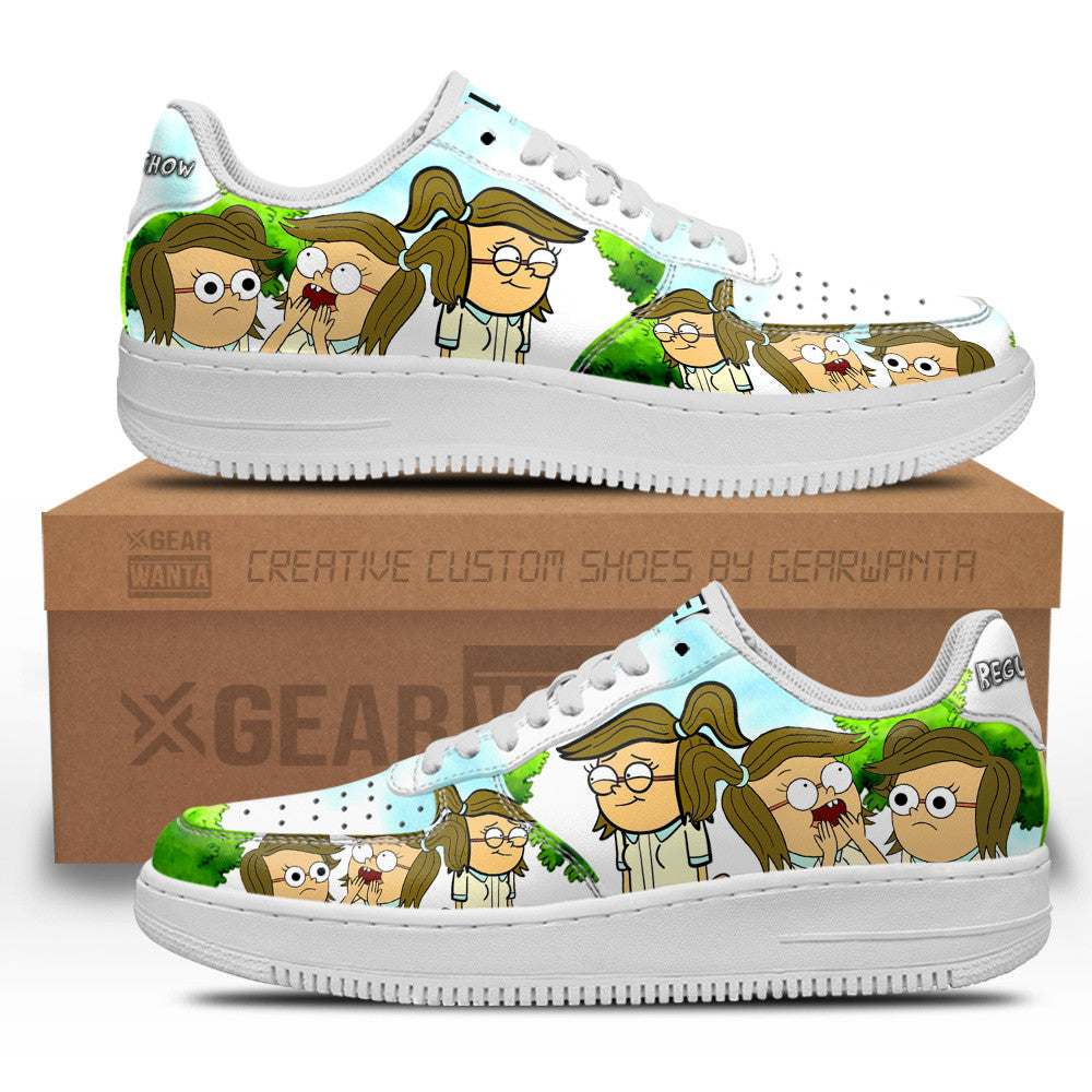 Eileen Roberts Air Sneakers Custom Regular Show Shoes 1 GearWanta