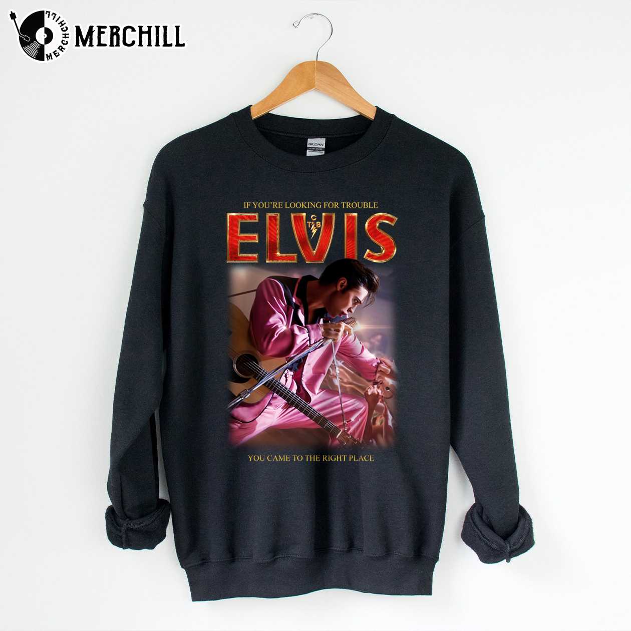 Elvis Movie Vintage Elvis Sweatshirt King Of Rock Crewneck