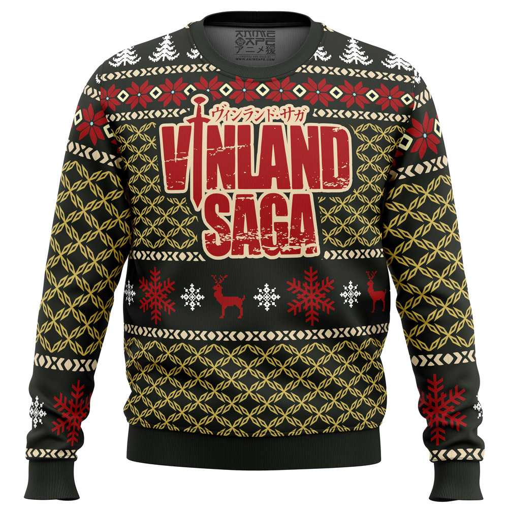 Epic Christmas Vinland Saga men sweatshirt FRONT mockup