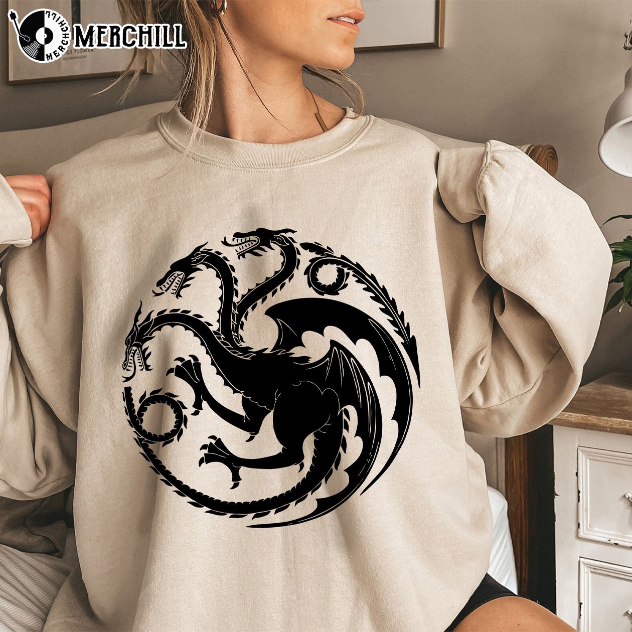 Fire and Blood Targaryen Sweatshirt Targaryen Shirt Game of Thrones