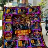 Five Nights At Freddys Fleece Blanket Quilt2B1 rhBZB