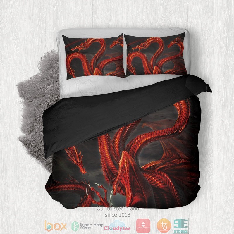 GOT Targaryen Sigil Bedding Set