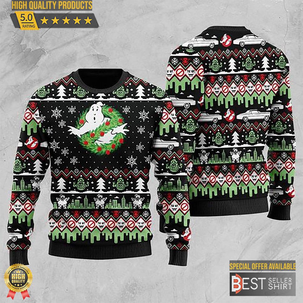 Ghostbusters Christmas Ugly Sweater Xmas Christmas Gifts Birthday Gifts 1