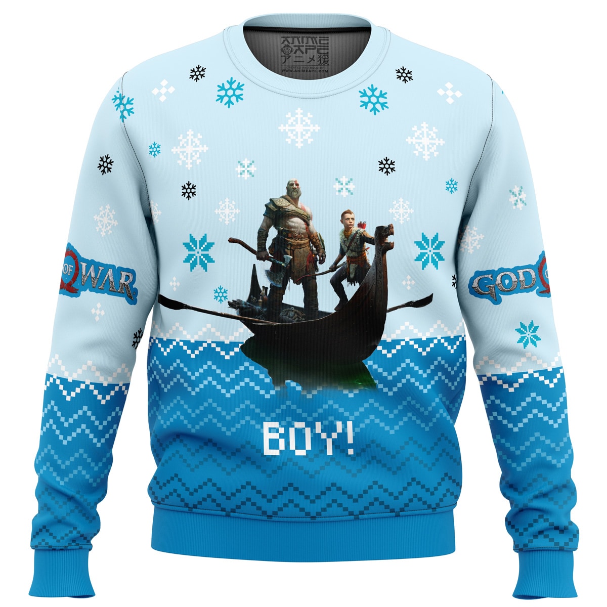 God of War Sweater front 1