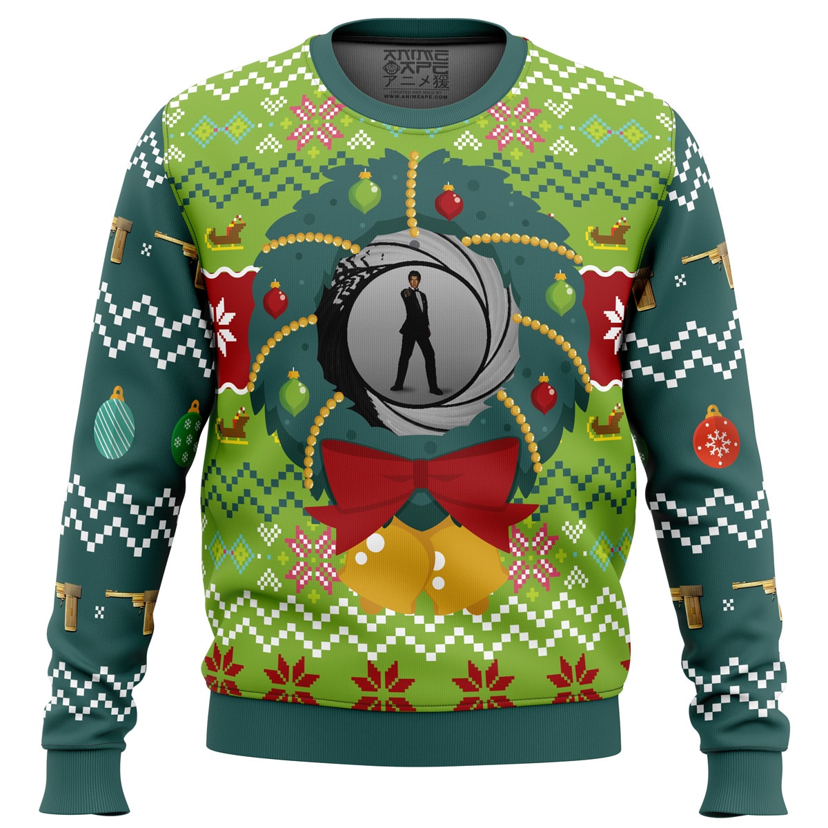 Golden Eye Sweater front 1