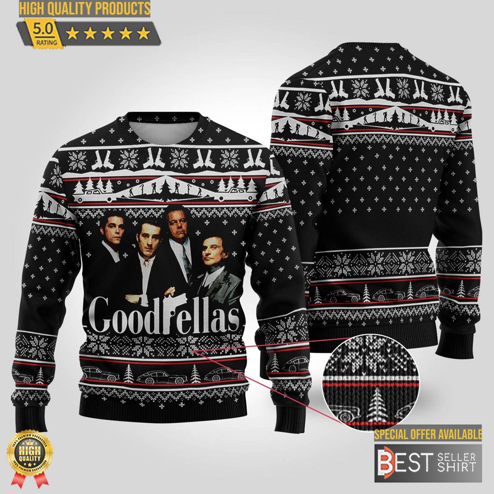 Goodfellas Ugly Christmas Sweater Goodfellas Ugly Christmas Sweatshirt Christmas Gifts 1