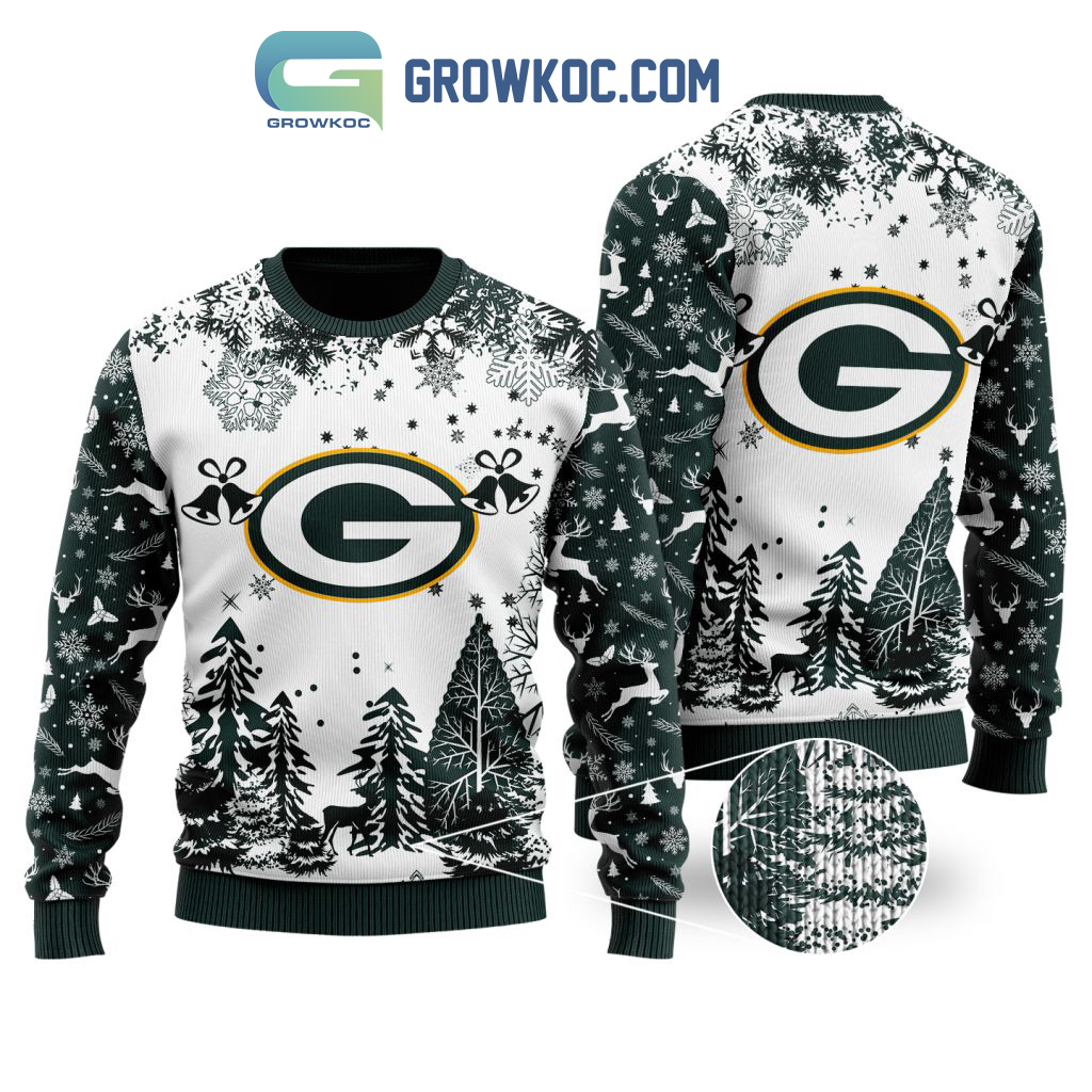 Green Bay Packers Special Christmas Ugly Sweater Design Holiday Edition2B1 SPfI5