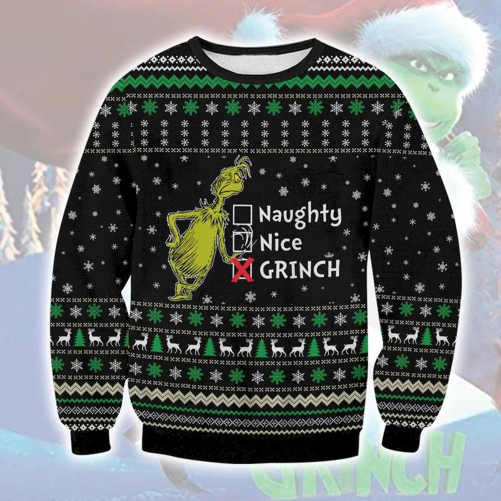 Griinch Buckle Up Butter Cup Ugly Xmas Sweater Griinch Cartoon Sweatshirt Griinch Stole Christmas Griinchmas Movie Shirt 1