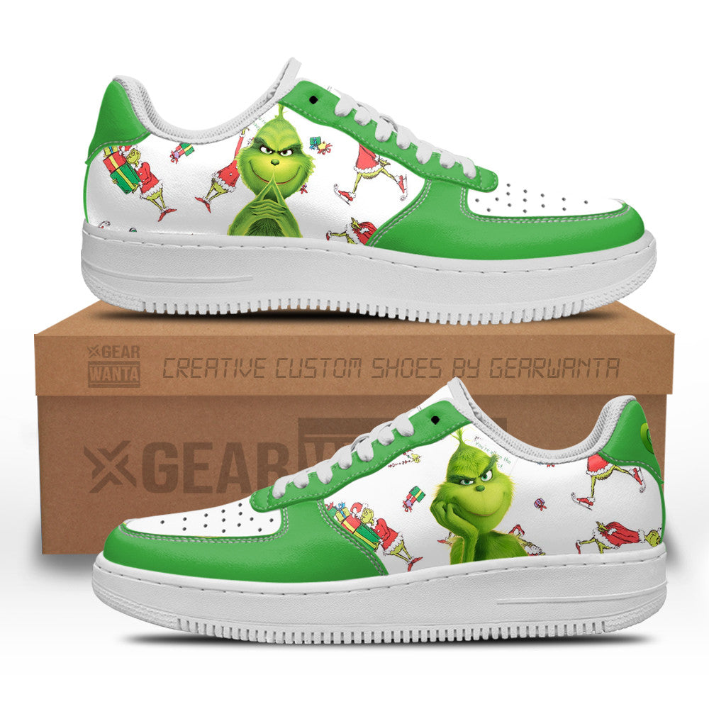 Grinch Custom Air Sneakers QD06 1 GearWanta