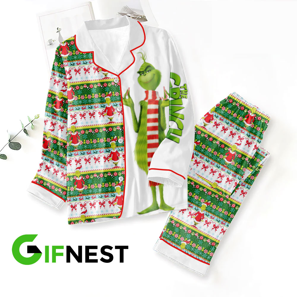 Grinch Pajamas set HOATT3851