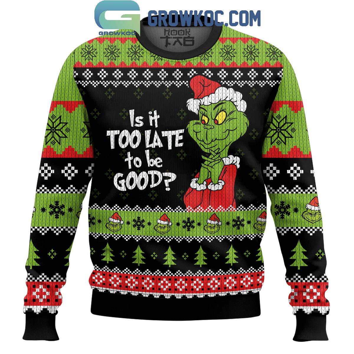 Grinch Stealing The Christmas Ugly Sweater 1 a79aD