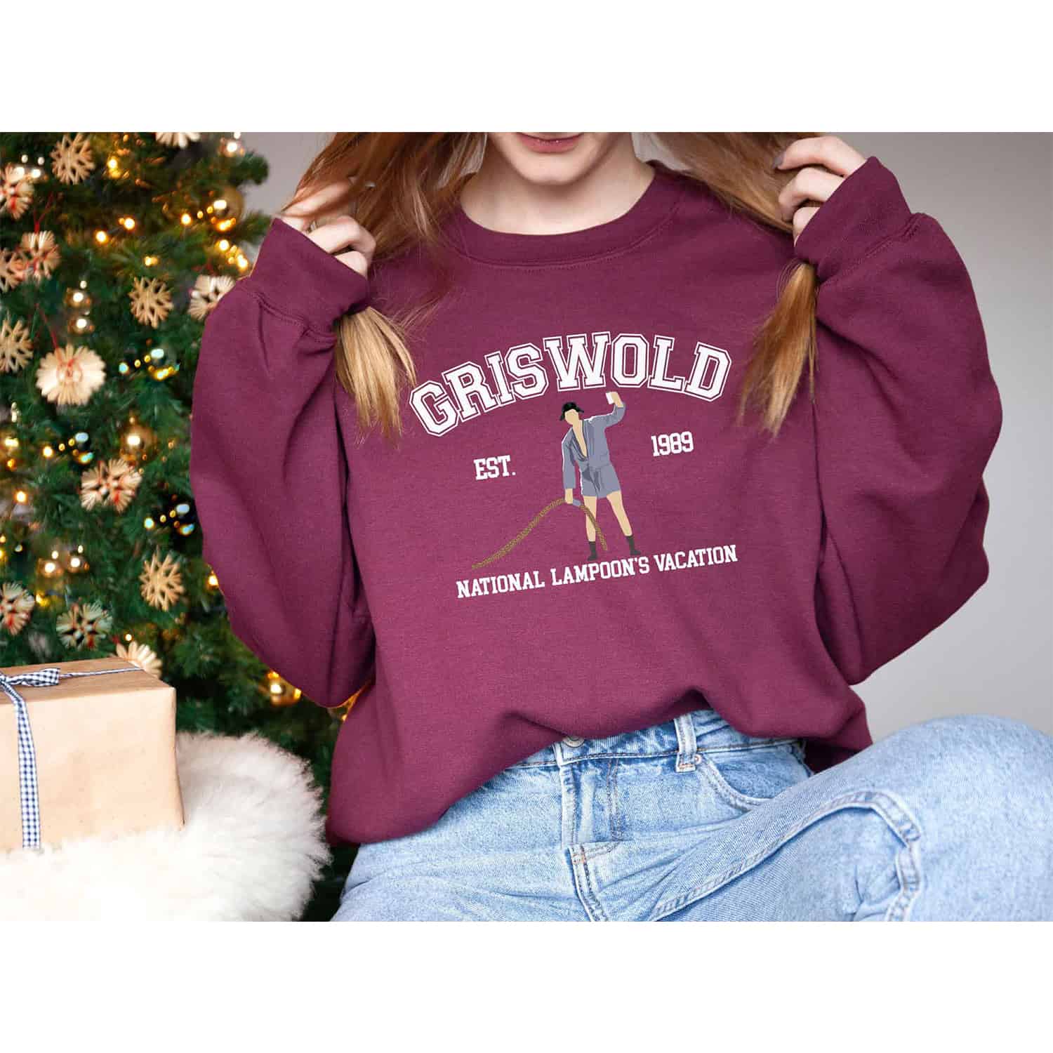 Griswold Christmas Sweatshirt Griswold Shirt Christmas Gift for Young Adults