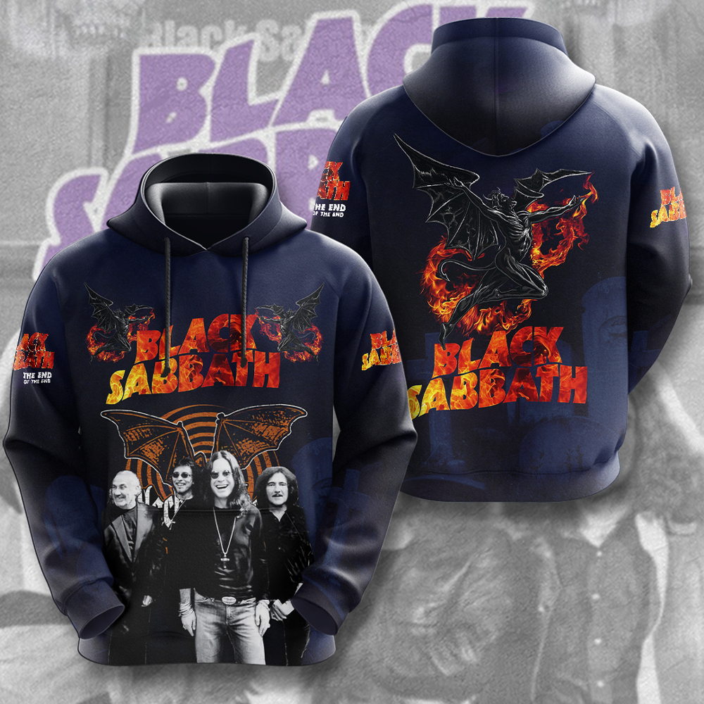 HUANNM4721 Black Sabbath Hoodie Linh