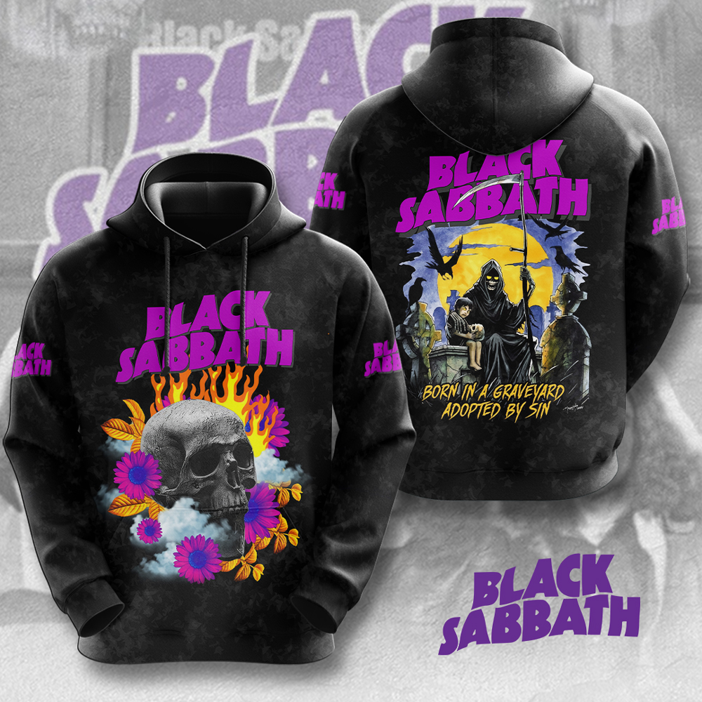 HUANNM4722 Black Sabbath Hoodie Linh