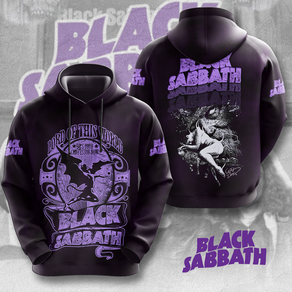 HUANNM4723 Black Sabbath Hoodie Linh