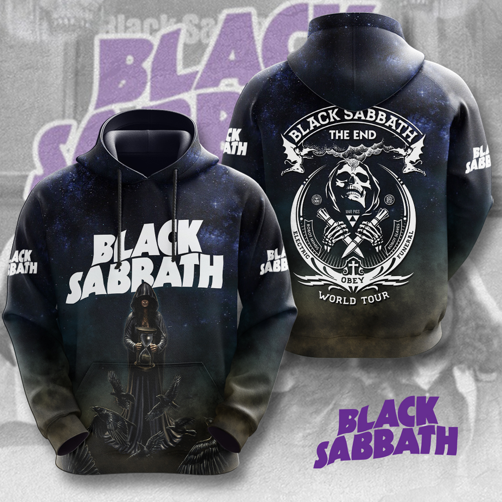 HUANNM4725 Black Sabbath Hoodie Linh