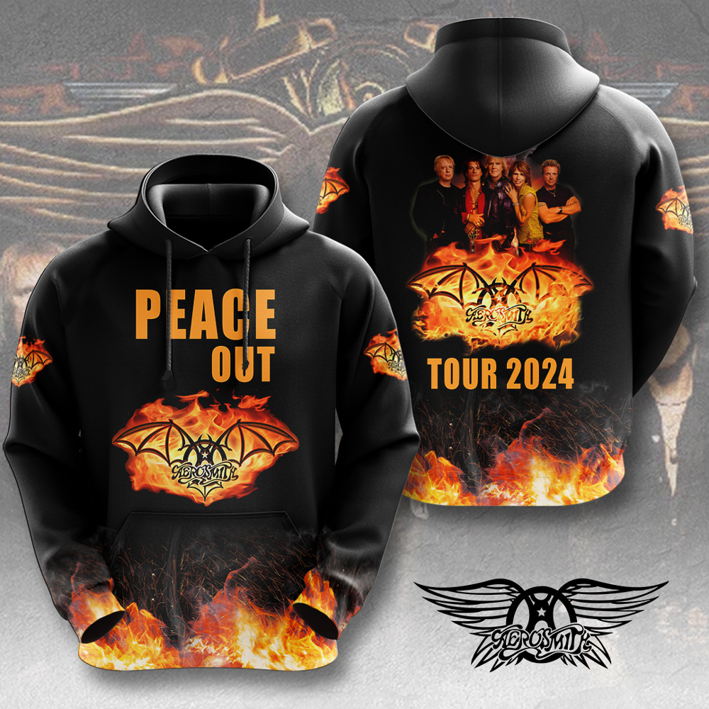 HUANNM4730 Aerosmith Hoodie Linh