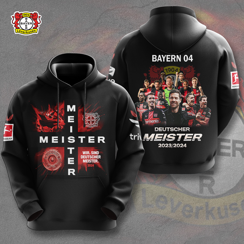 HUANNM4781 Bayer Leverkusen Hoodie BL1 Linh