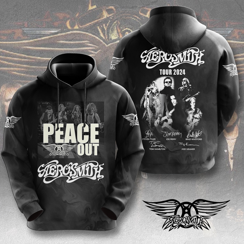 HUANNM4785 Aerosmith Hoodie Linh