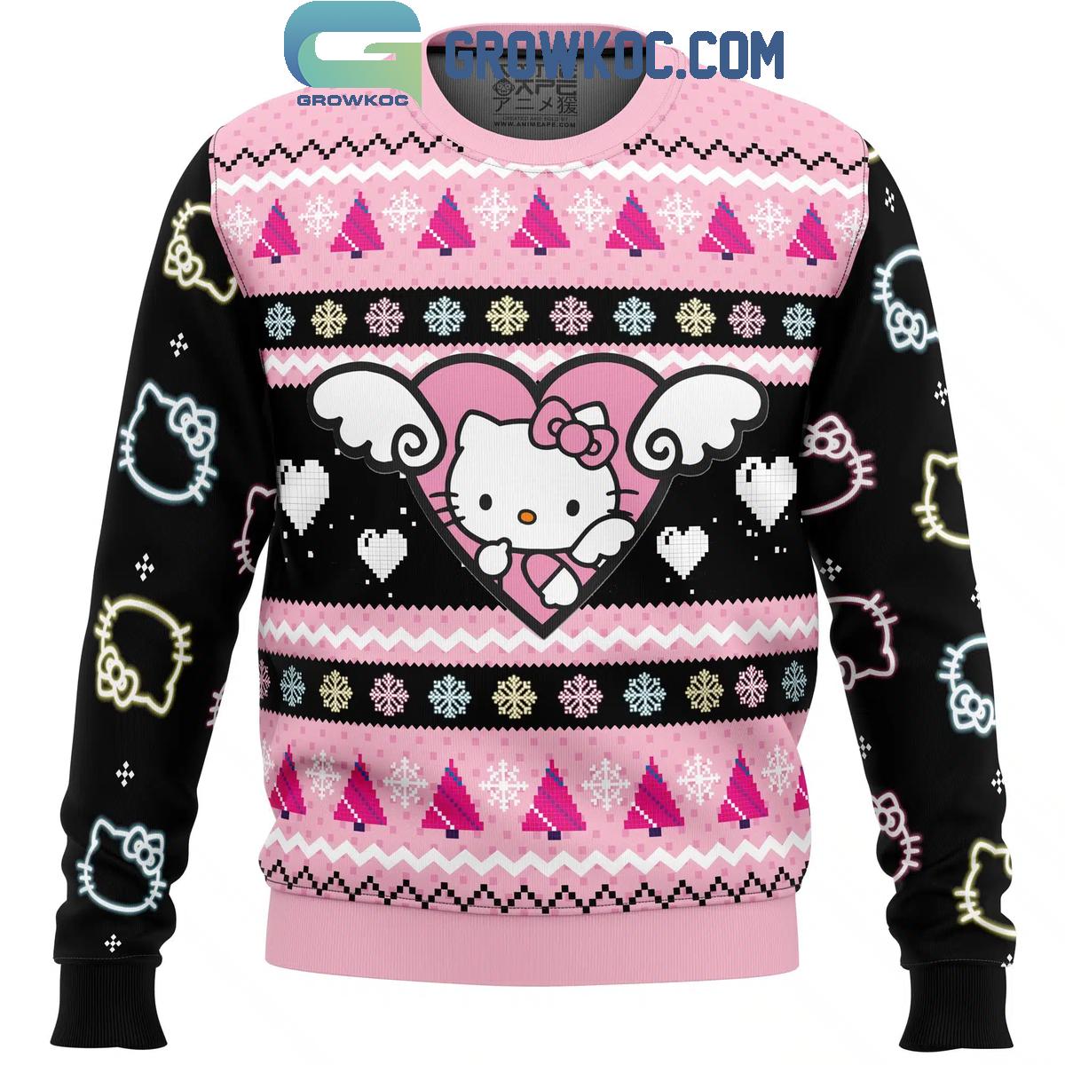 Hello Kitty 50th Anniversary Christmas Ugly Sweater 1 fRprO