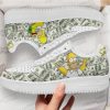 Homer Simpson Air Sneakers Custom Simpson Cartoon Shoes 1 GearWanta