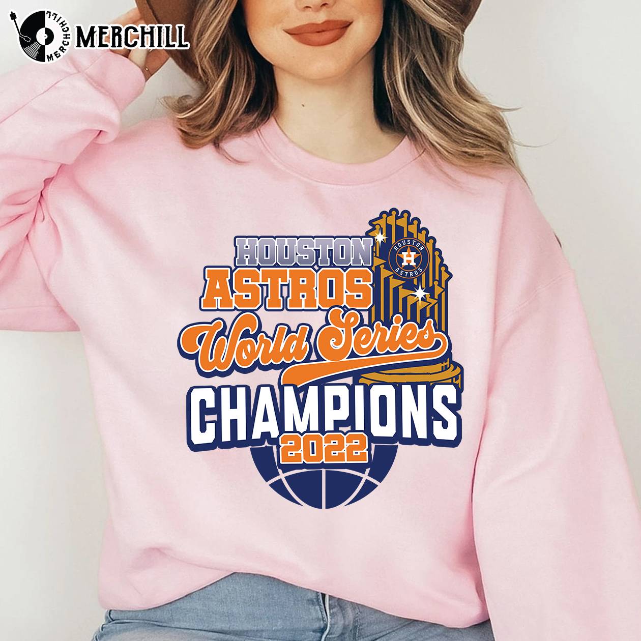 Houston Astros World Series Champions 2022 Sweatshirt Astro Shirts Gifts for Houston Astros Fans