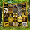 Iowa Hawkeyes NCAA Collection Design Fleece Blanket Quilt2B1 GBKiB