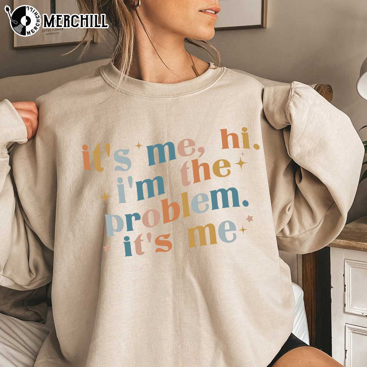 Its Me Hi Im the Problem Its Me Taylor Swift Midnights Sweatshirt Gifts for Swifties