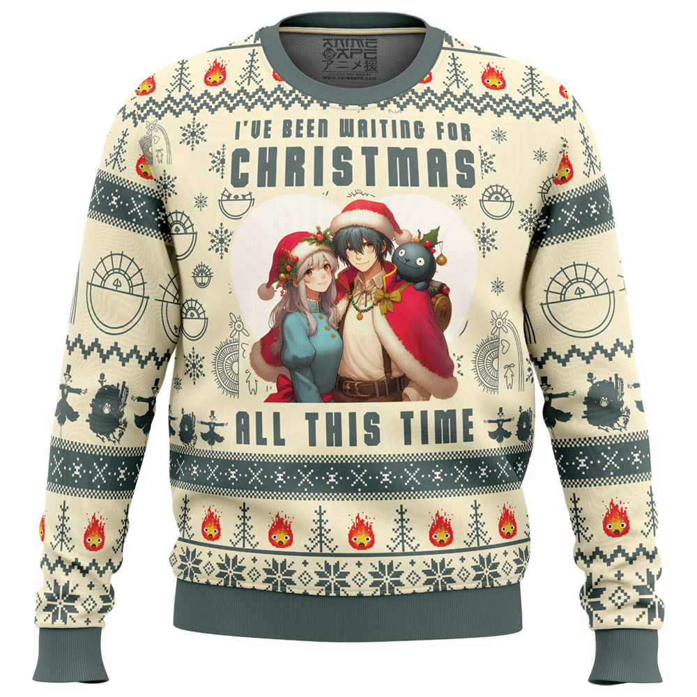 Ive Been Waiting for Christmas HMC Ugly Christmas Sweater FRONT mockup