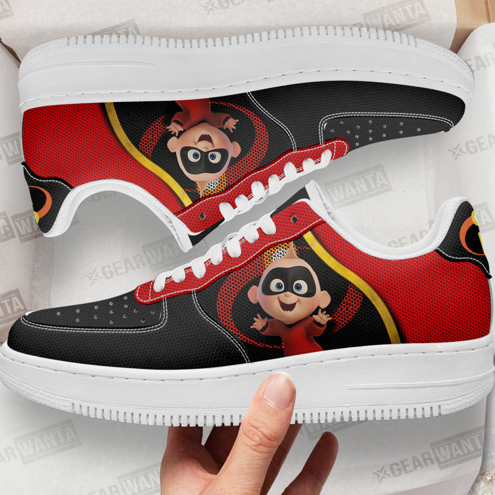 Jack Jack Parr Air Sneakers Custom Incredible Family Cartoon Shoes 1 GearWanta