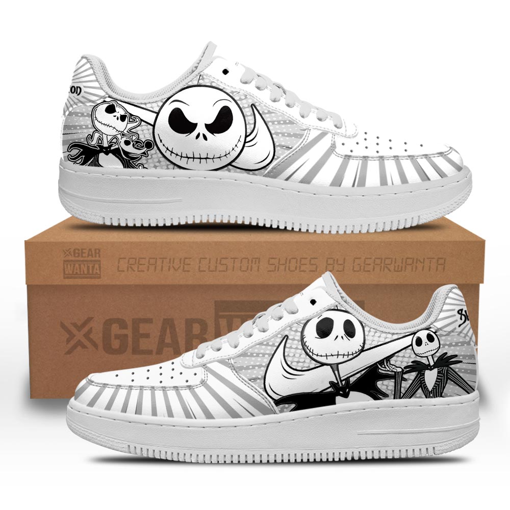 Jack Skellington Air Sneakers Custom Shoes 1 GearWanta