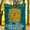 Jacksonville Jaguars EverBank Stadium Fleece Blanket Quilt2B1 MYvn5