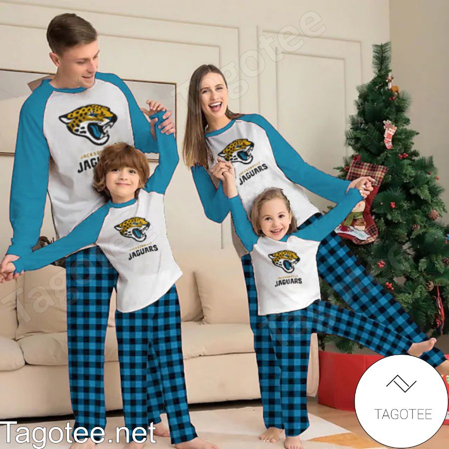 Jacksonville Jaguars NFL Buffalo Plaid Pajamas Set