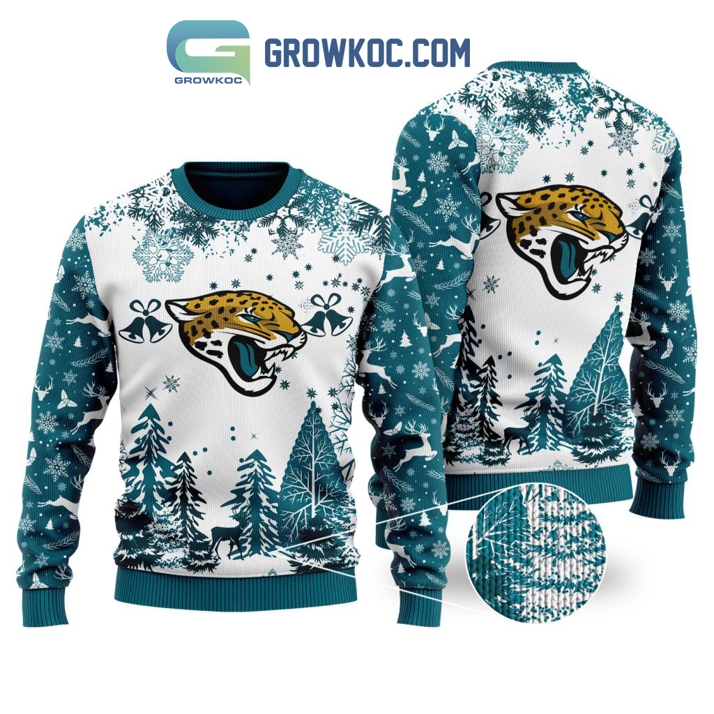 Jacksonville Jaguars Special Christmas Ugly Sweater Design Holiday Edition2B1 zhUn6