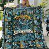 Jacksonville2BJaguars2BAFC2BSouth2BDivision2BChampions2B20222BFleece2BBlanket2BQuilt2B1 OjcUe