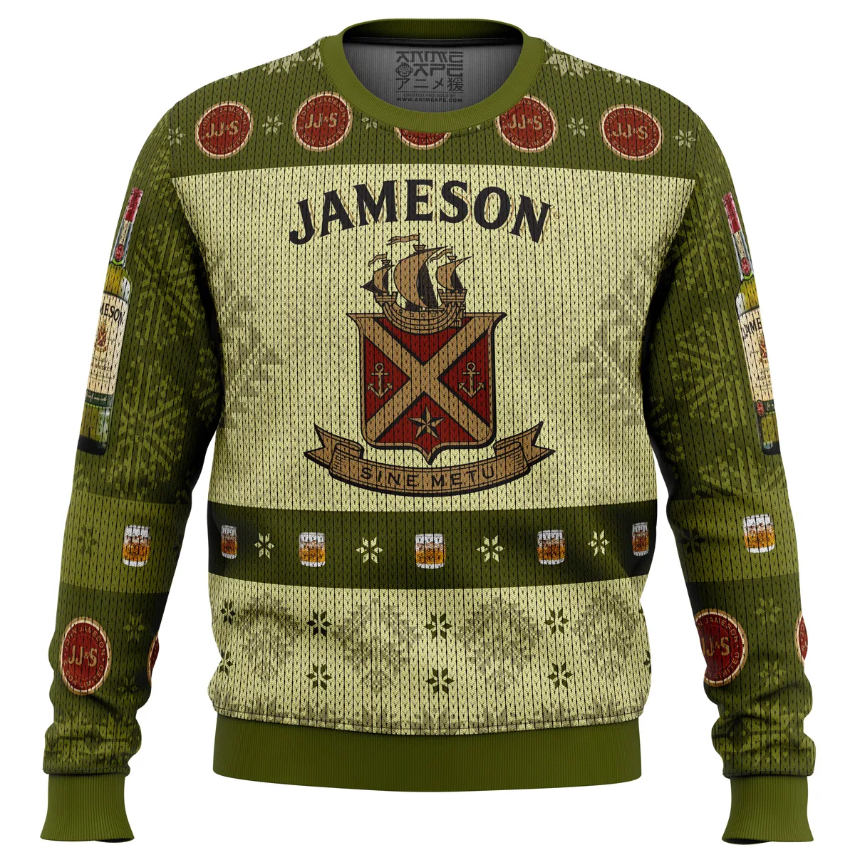 Jameson Irish Whiskey men sweatshirt FRONT mockup