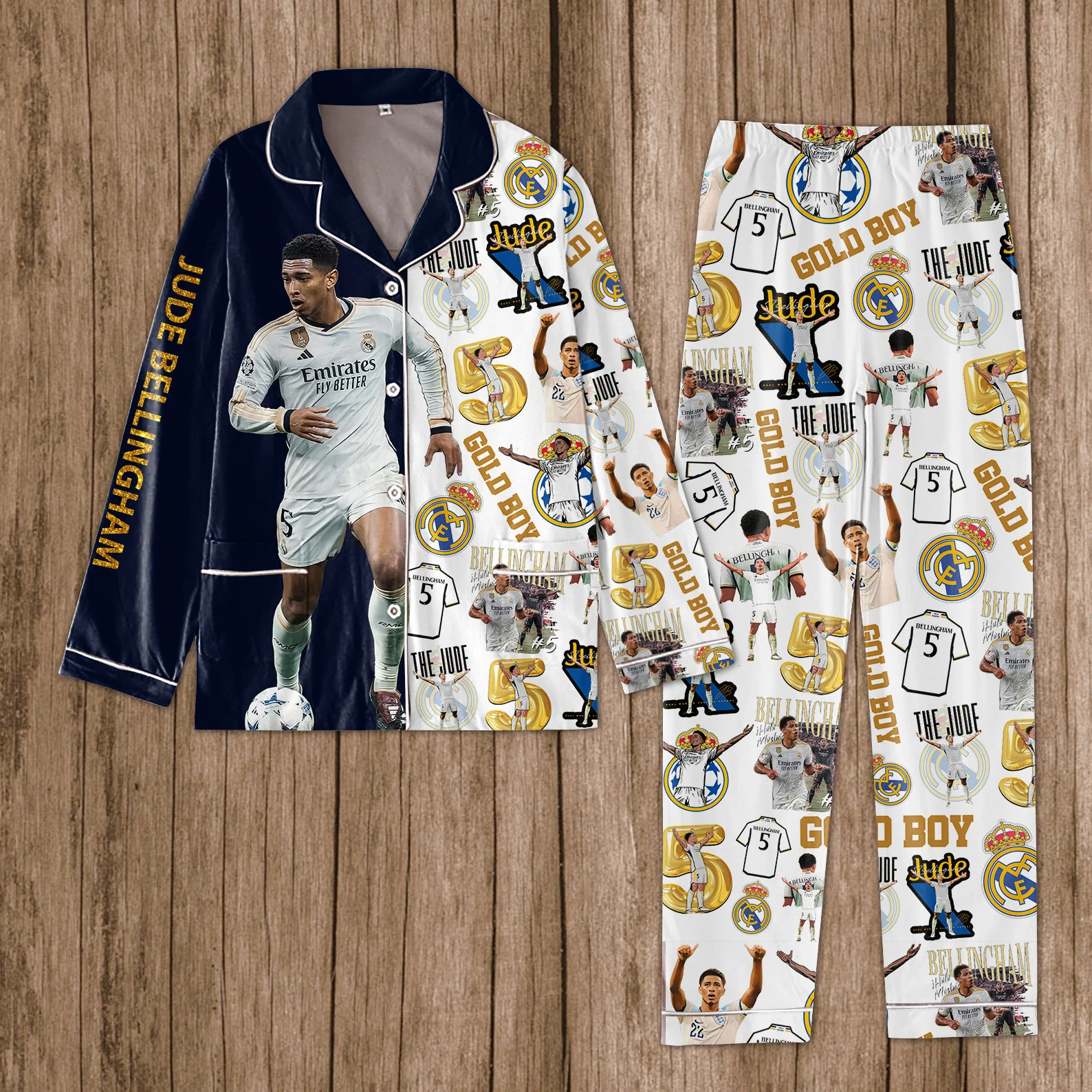 Jude Bellingham Pajamas Set Gift for Madridistas2B1 wAqSy