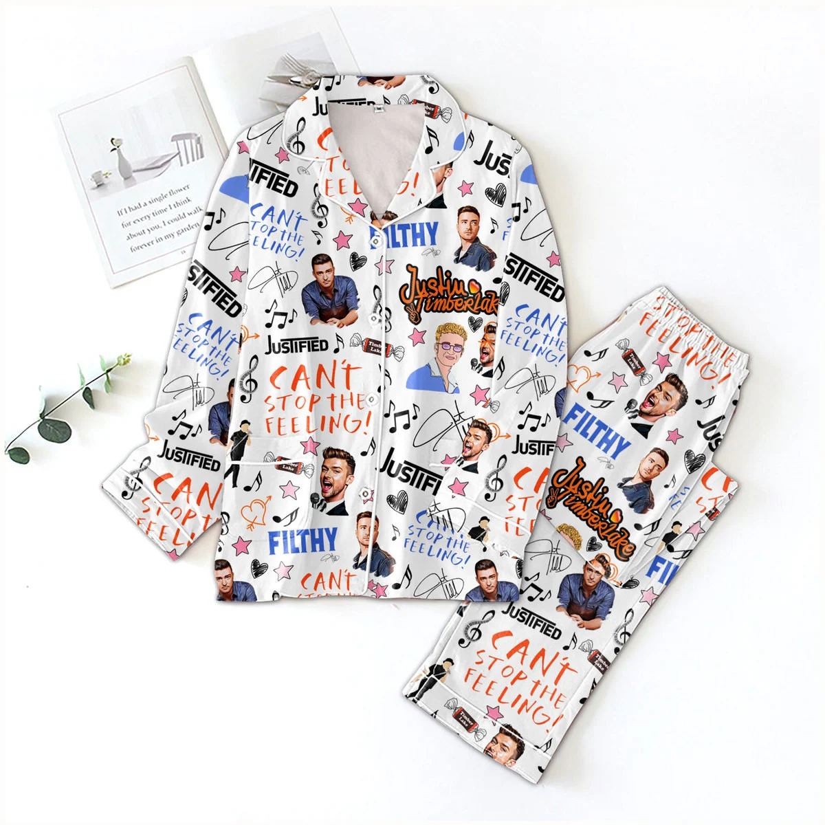 Justin Timberlake Icons Bundle Pajamas Set2B1 bKxpj