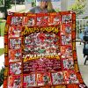 Kansas City Chiefs Kingdom NFL Super Bowl LVII Champions Fleece Blanket Quilt2B01 b3toj