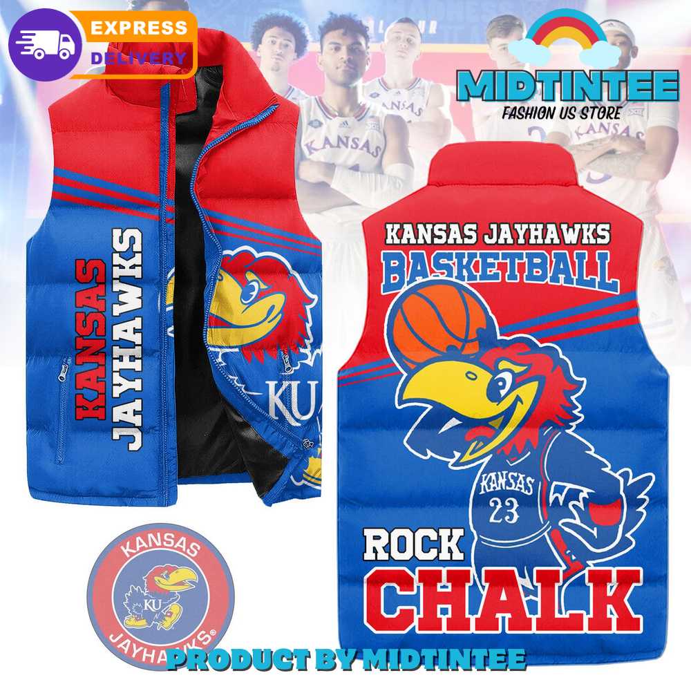 Kansas Jayhawks Rock Chalk Cotton Vest 1