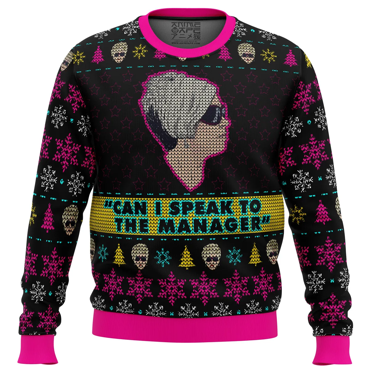 Karen Talks to Manager Meme men sweatshirt FRONT mockup