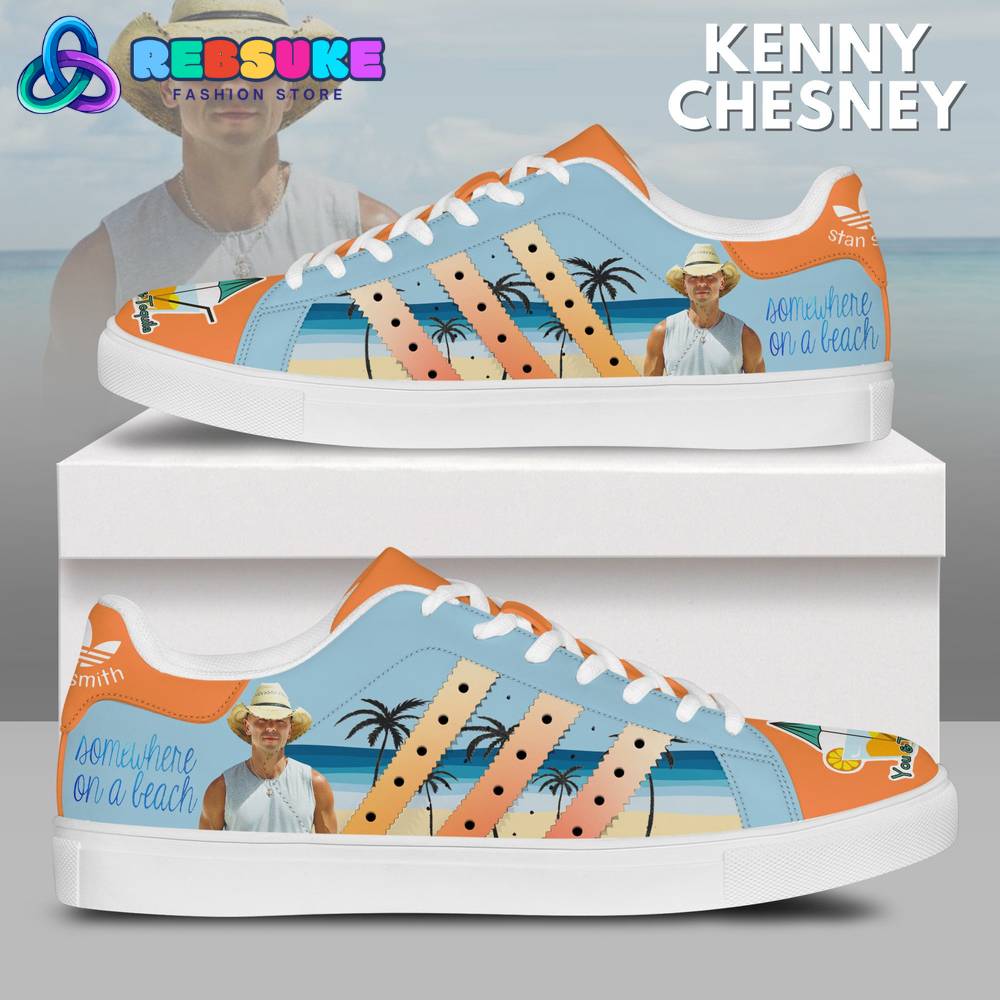 Kenny Chesney Somewhere On A Beach Stan Smith Shoes 1