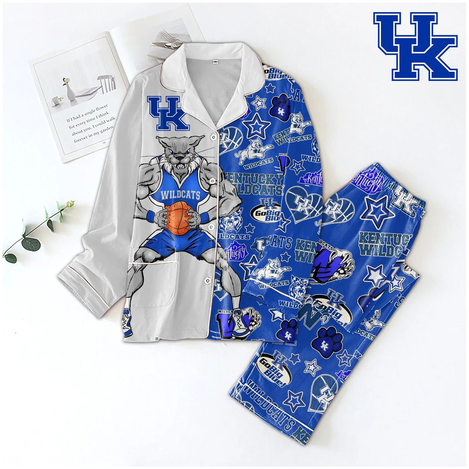 Kentucky Wildcats Basketball Pajamas Set2B1 YiIQx