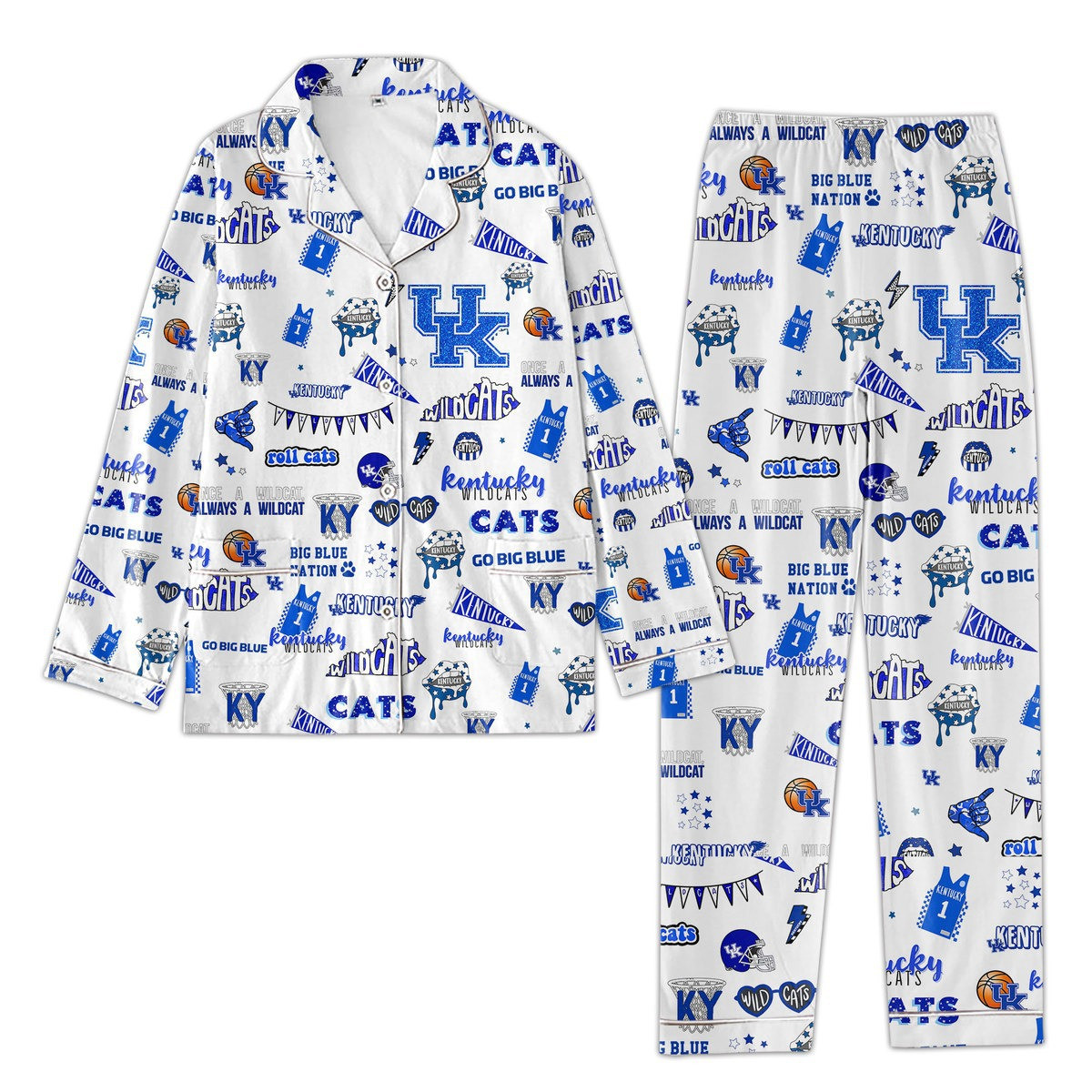 Kentucky Wildcats Icons Bundle Pajamas Set2B1 IbsdU